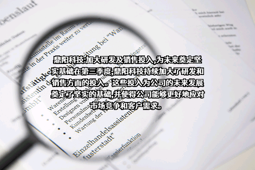 深圳市鼎阳科技股份有限公司