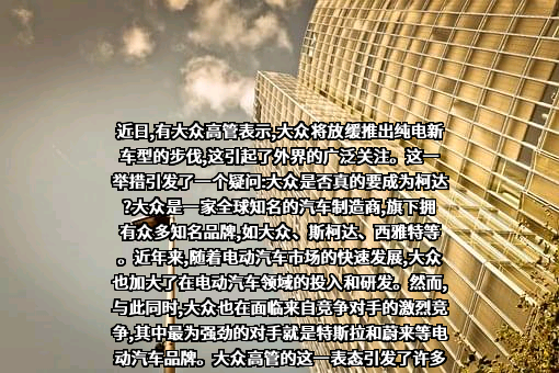 大众汽车（中国）投资有限公司