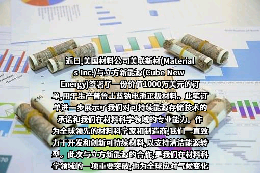 广东美联新材料股份有限公司