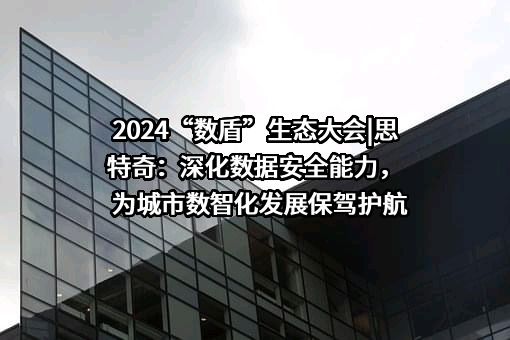 2024“数盾”生态大会|思特奇：深化数据安全能力，为城市数智化发展保驾护航