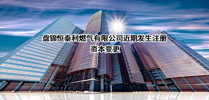 盘锦恒泰利燃气有限公司