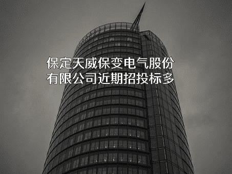 保定天威保变电气股份有限公司