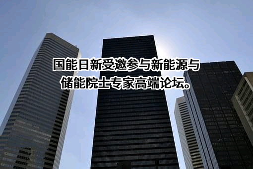 国能日新科技股份有限公司