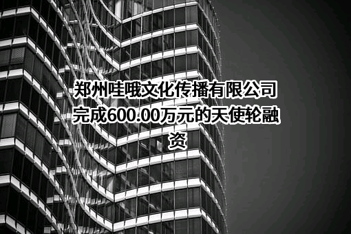 郑州哇哦文化传播有限公司完成600.00万元的天使轮融资