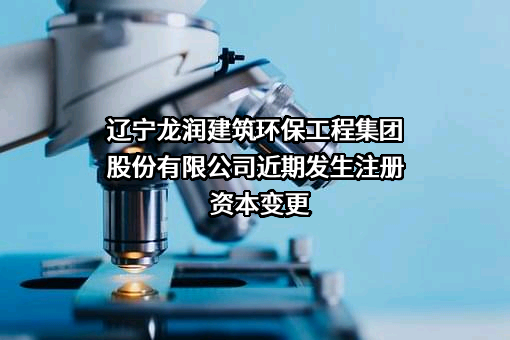 辽宁龙润建筑环保工程集团股份有限公司