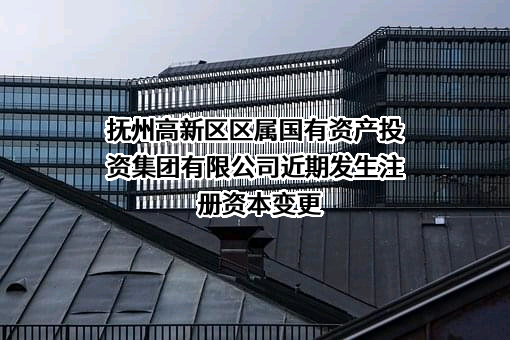 抚州高新区区属国有资产投资集团有限公司