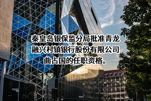 青龙融兴村镇银行股份有限公司