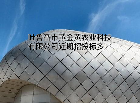 吐鲁番市黄金黄农业科技有限公司