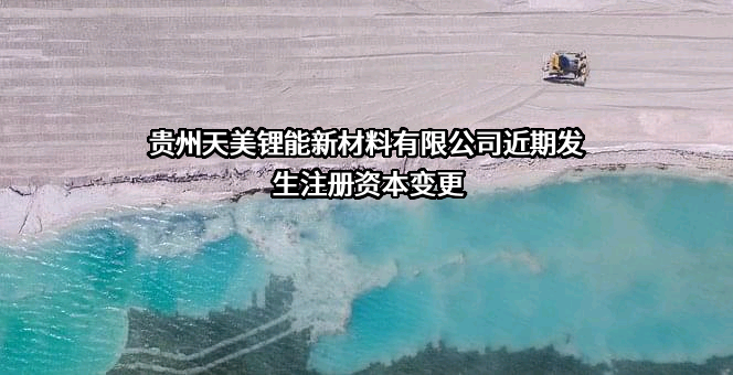 贵州天美锂能新材料有限公司