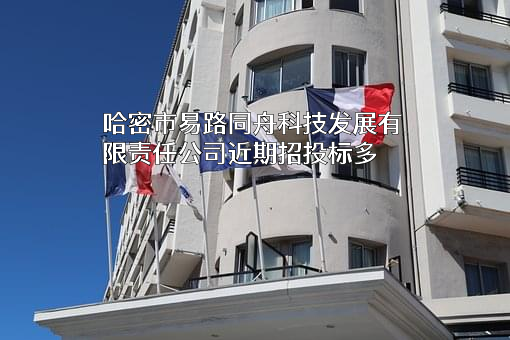 哈密市易路同舟科技发展有限责任公司