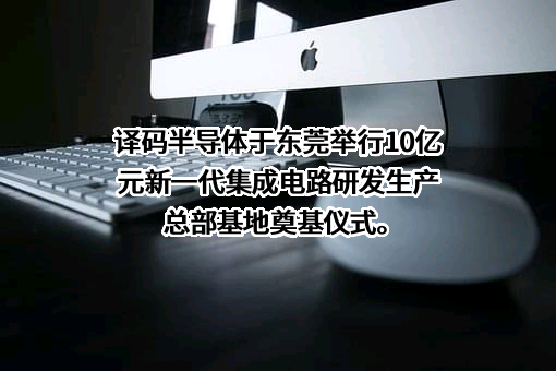 东莞市译码半导体有限公司