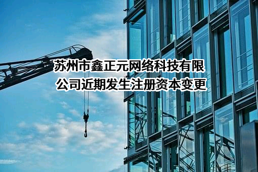 苏州市鑫正元网络科技有限公司