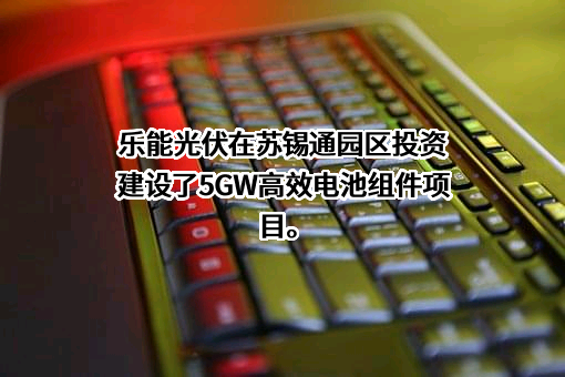 苏州乐能光伏电力股份有限公司