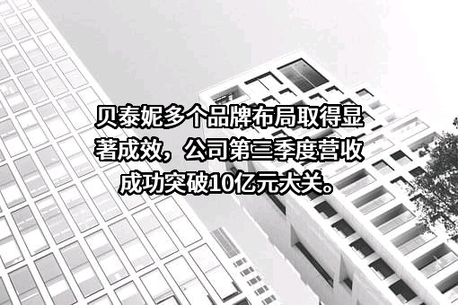 云南贝泰妮生物科技集团股份有限公司