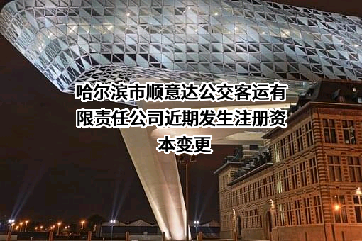 哈尔滨市顺意达公交客运有限责任公司