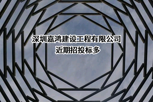 深圳嘉鸿建设工程有限公司