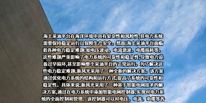 新风光电子科技股份有限公司