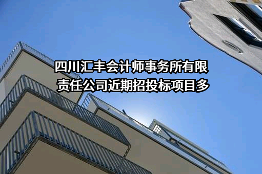 四川汇丰会计师事务所有限责任公司