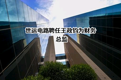 广东世运电路科技股份有限公司