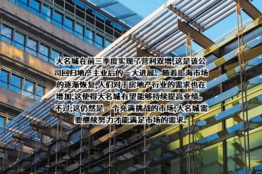 上海大名城企业股份有限公司