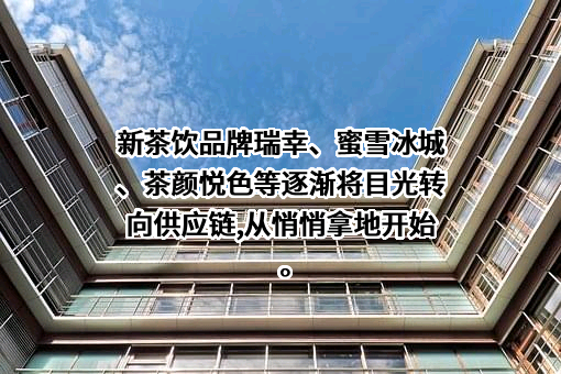 蜜雪冰城股份有限公司