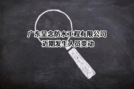 广东呈念防水工程有限公司
