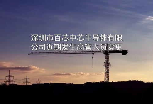 深圳市百芯中芯半导体有限公司