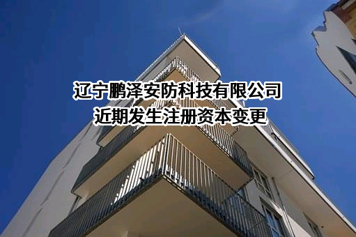 辽宁鹏泽安防科技有限公司