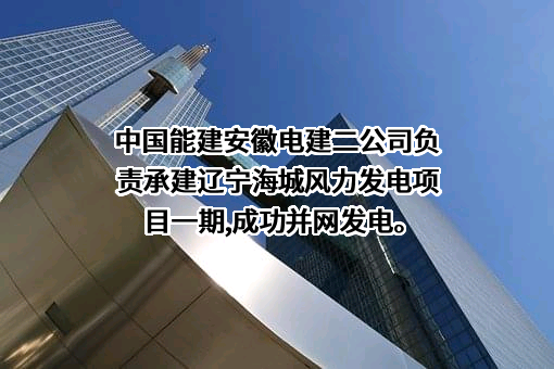 中国能源建设集团安徽电力建设第二工程有限公司