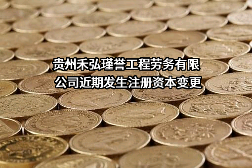 贵州禾弘瑾誉工程劳务有限公司