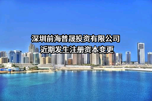 深圳前海普晟投资有限公司