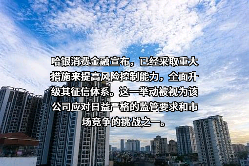 哈尔滨哈银消费金融有限责任公司
