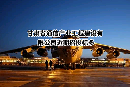 甘肃省通信产业工程建设有限公司