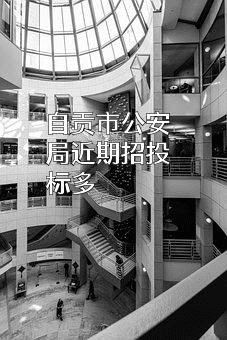 自贡市公安局近期招投标项目多