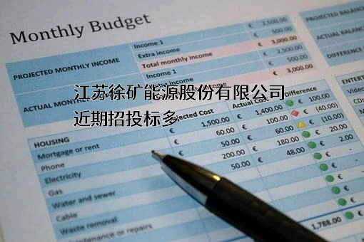 江苏徐矿能源股份有限公司近期招投标项目多