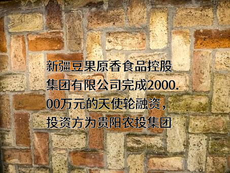 新疆豆果原香食品控股集团有限公司