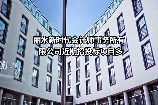 丽水新时代会计师事务所有限公司