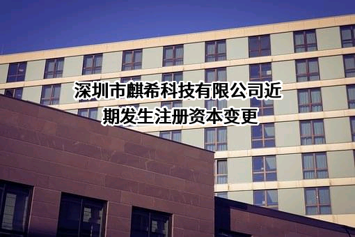 深圳市麒希科技有限公司