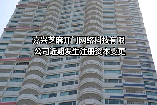 嘉兴芝麻开门网络科技有限公司