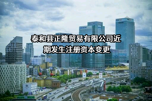 泰和县正隆贸易有限公司