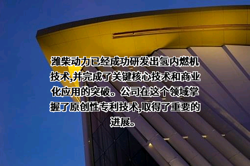 潍柴动力股份有限公司