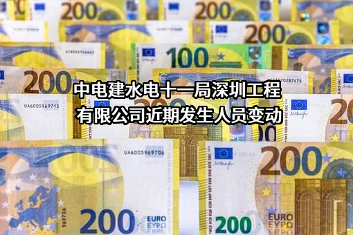 中电建水电十一局深圳工程有限公司