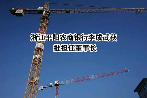 浙江平阳农村商业银行股份有限公司