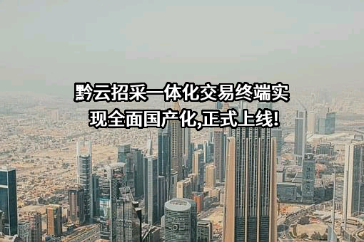 贵州省黔云集中招标采购服务有限公司