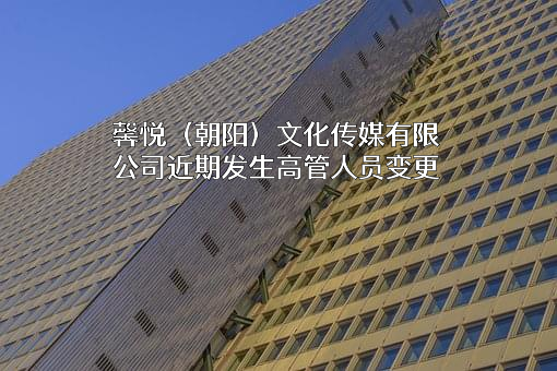 馨悦（朝阳）文化传媒有限公司