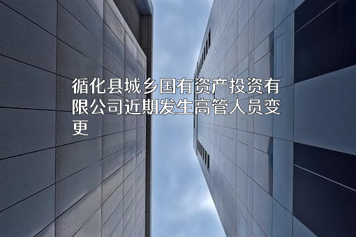 循化县城乡国有资产投资有限公司