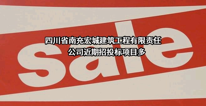 四川省南充宏城建筑工程有限责任公司