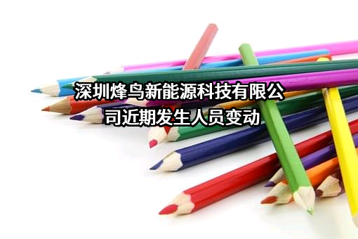 深圳烽鸟新能源科技有限公司