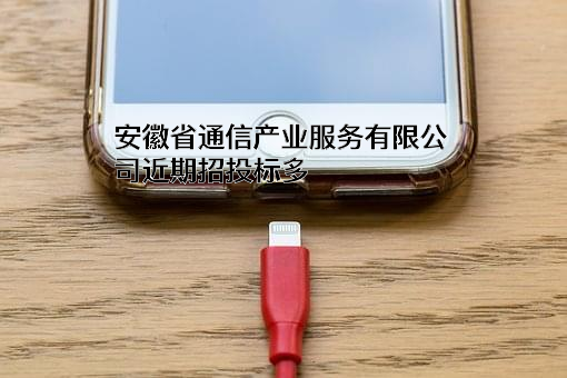 安徽省通信产业服务有限公司