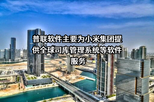 普联软件股份有限公司